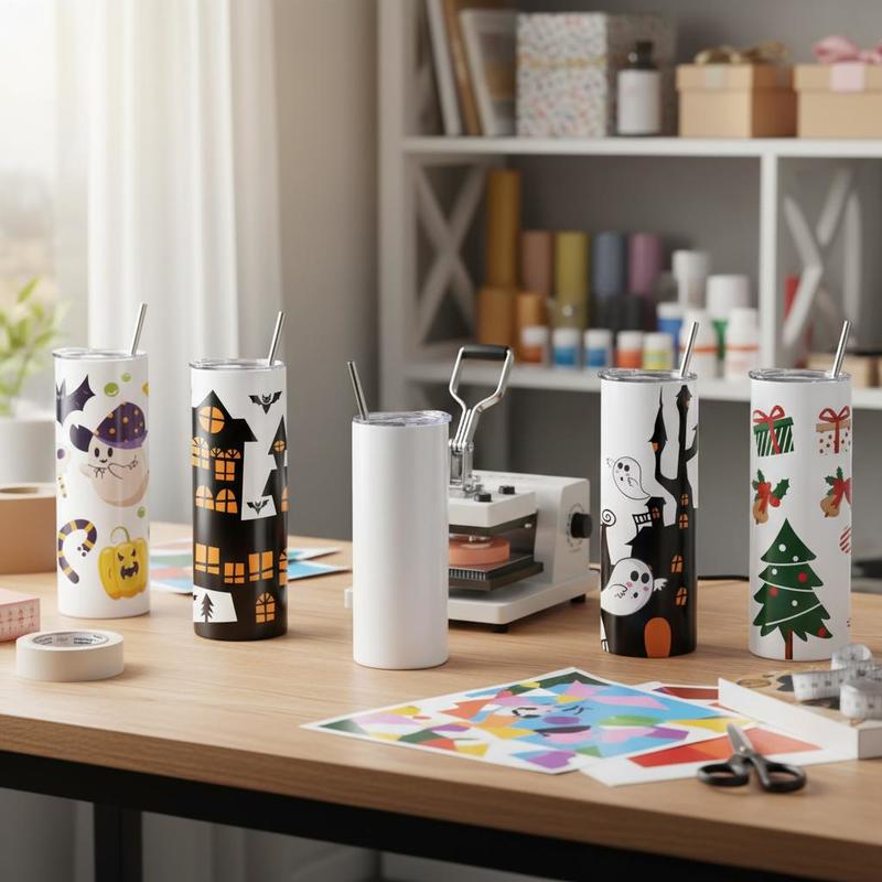 16 Pack Sublimation Insulated  - Tumbler 20Oz White ulasan dan harga