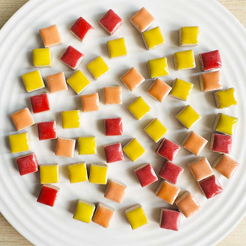 DIY 100g Ceramic Mosaic Tiles  - Ceramic Tile Blank ulasan dan harga