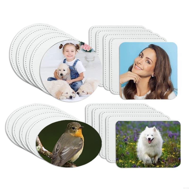 Q22B 10 Pcs Blank Leather Hat  - Hat Sublimation Blank ulasan dan harga