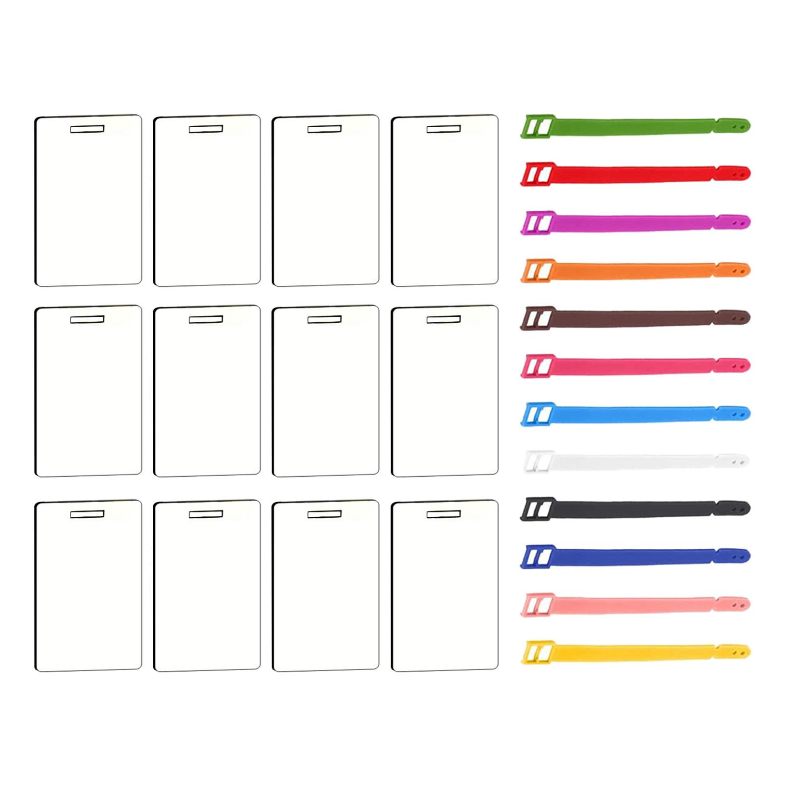 12Pcs Sublimation Blank Luggag - Puzzle Blank White ulasan dan harga