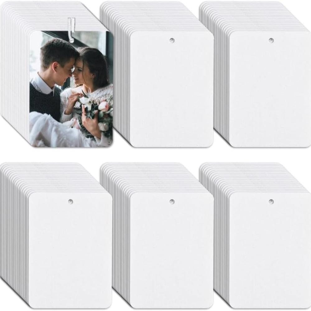 20pcs Sublimation Air Freshene - Puzzle Blank White ulasan dan harga