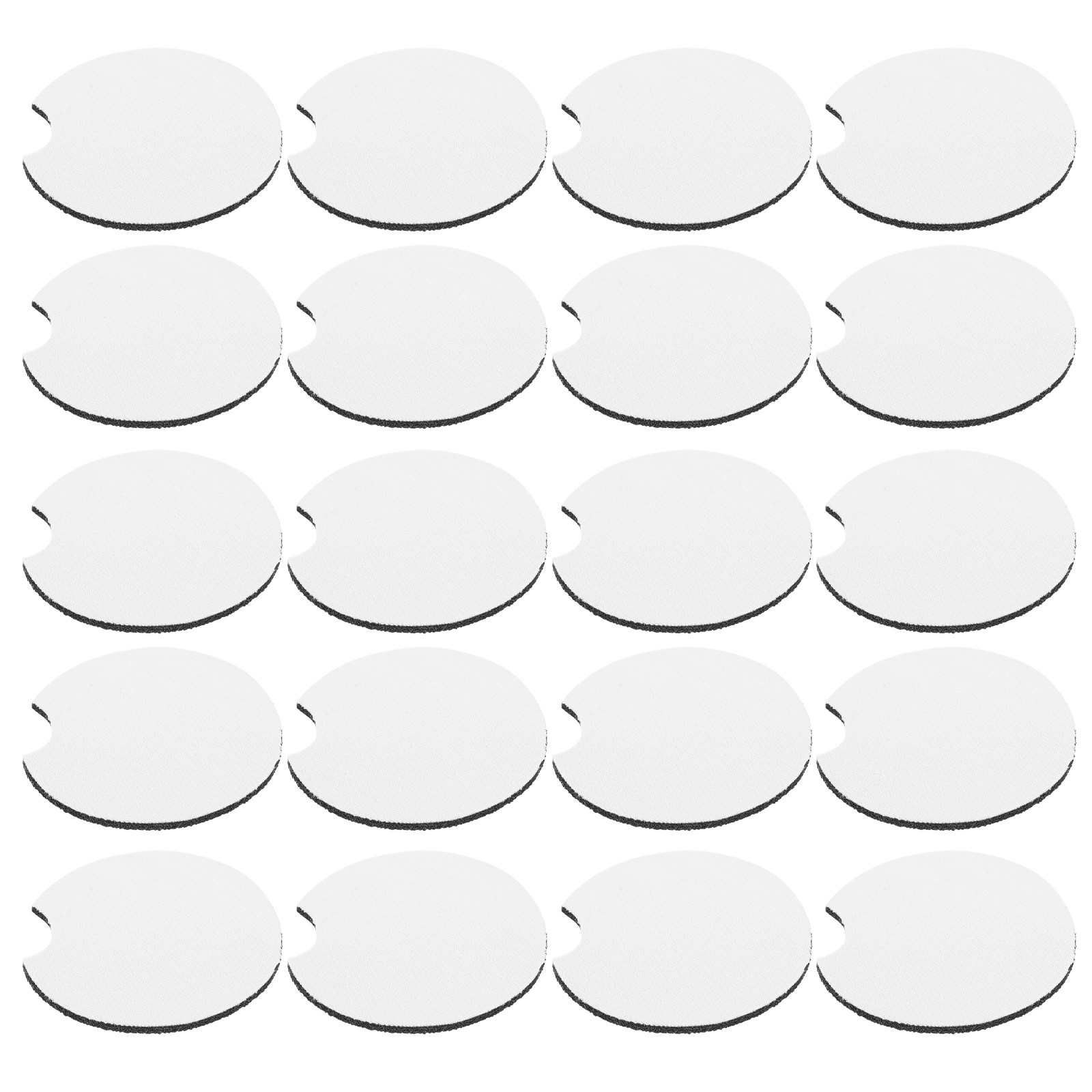 20Pcs Blank Sublimation Coaste - Coaster Sublimation Blank ulasan dan harga