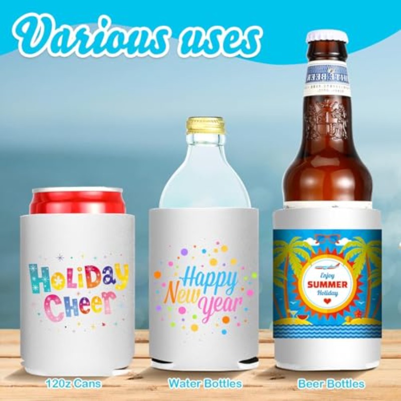 5/10 Pcs Blank Sublimation Can - Puzzle Blank White ulasan dan harga