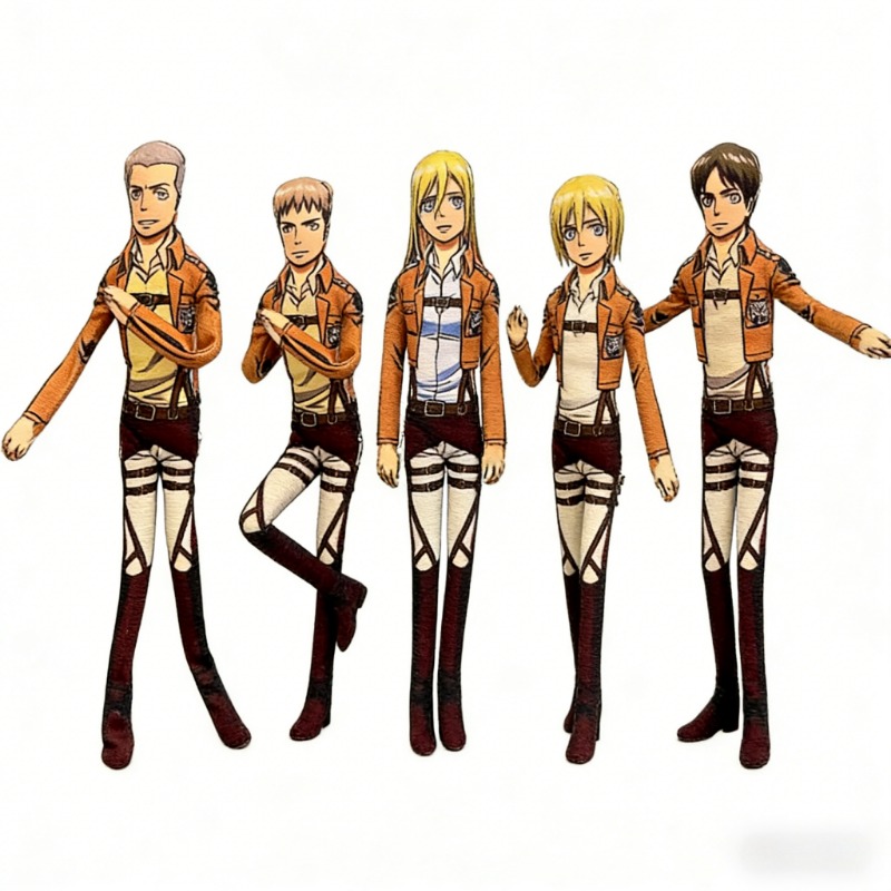 28cm Attack on Titan Levi Zoë  - Metal Photo Panel ulasan dan harga