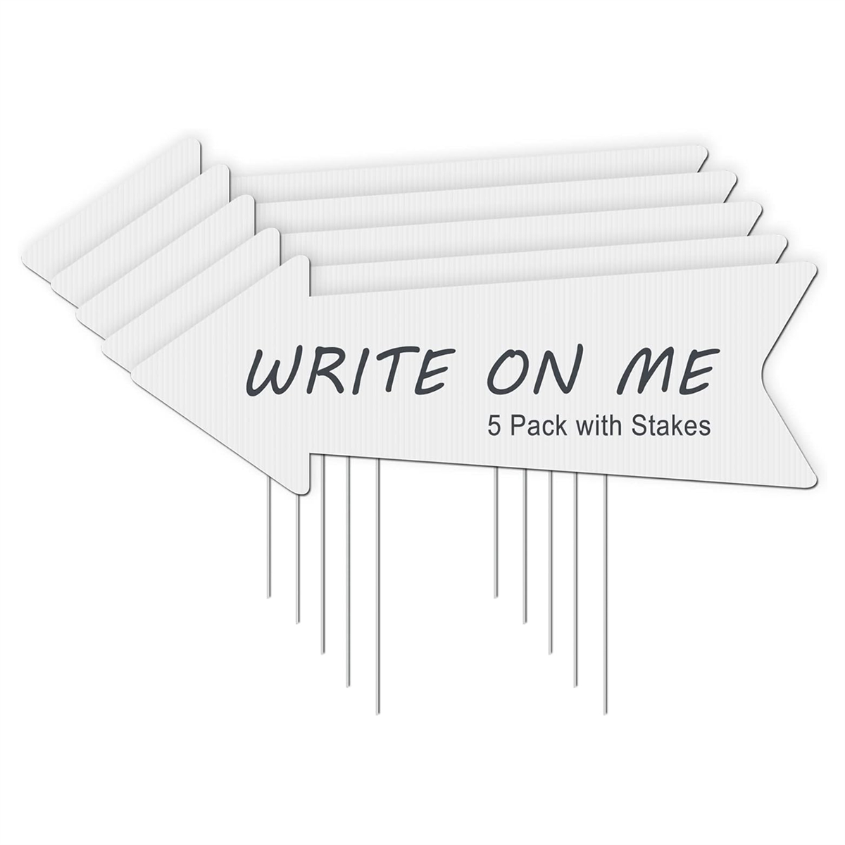 A61KK Blank Arrow Yard Signs w - Yard Sign Blank ulasan dan harga