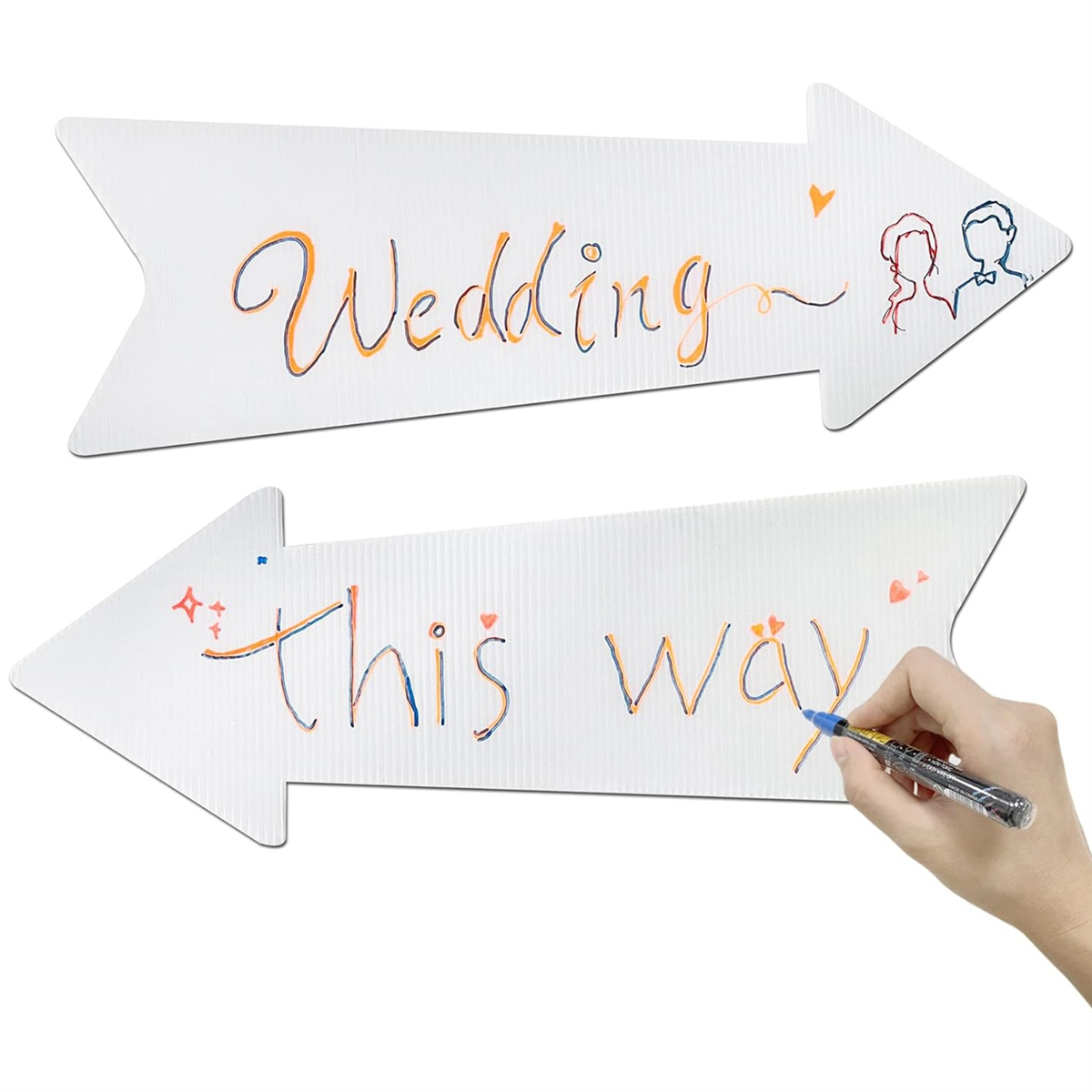 A61KK Blank Arrow Yard Signs w - Yard Sign Blank ulasan dan harga