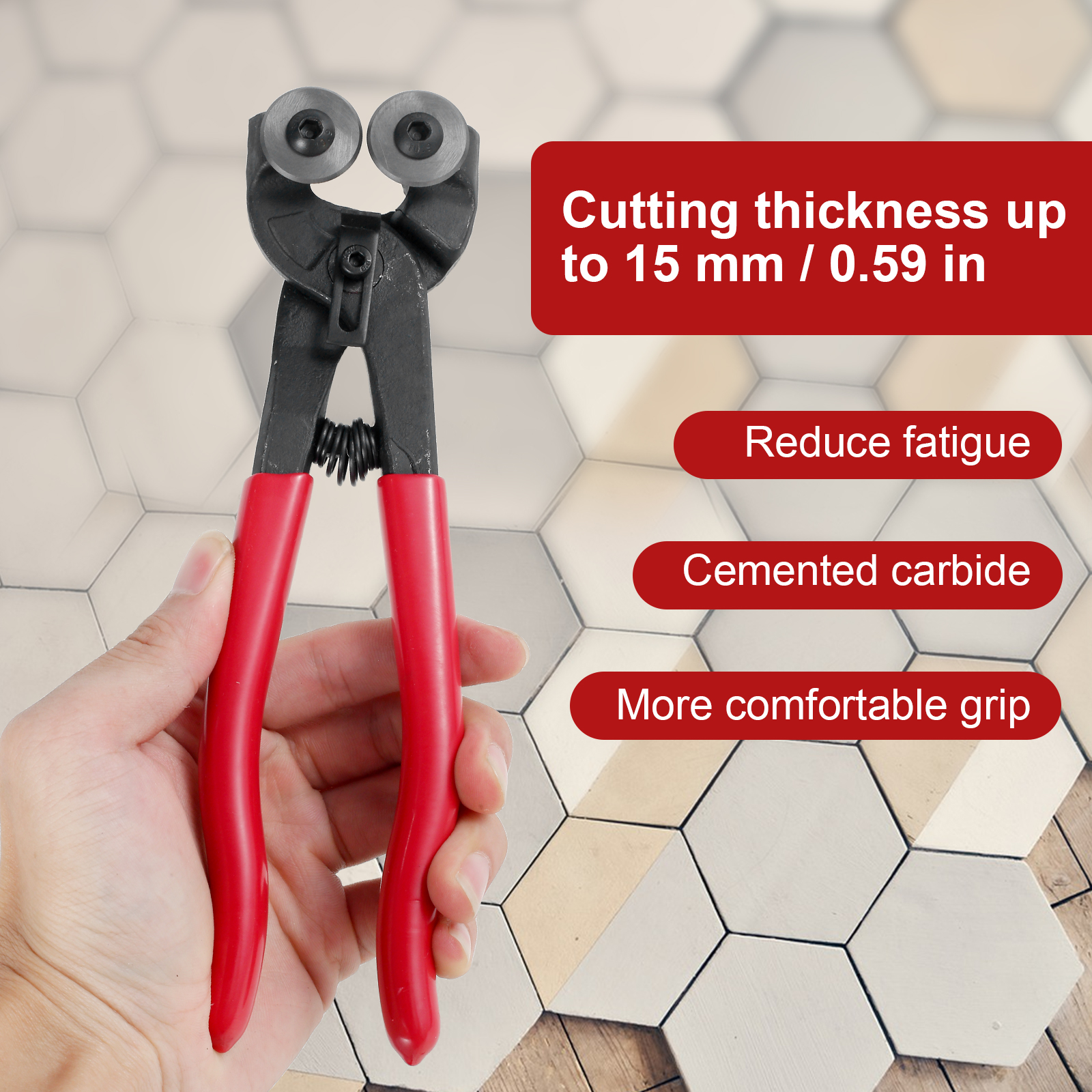 2/1Pcs Tile Pliers Glass Tile  - Ceramic Tile Blank ulasan dan harga