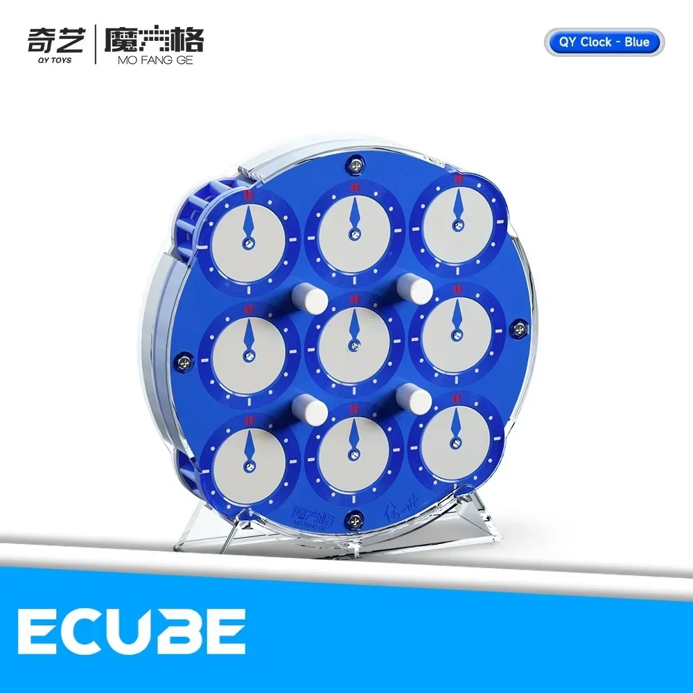 [ECube] QiYi Clock Puzzle Magn - Puzzle Blank White ulasan dan harga